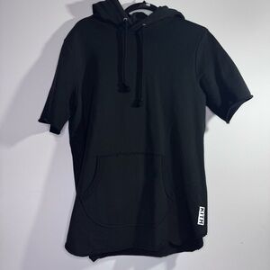 Kith Classics Black Short Sleeve Hoodie Mens Small Cotton Streetwear